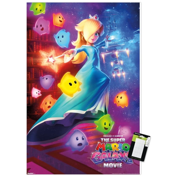 Nintendo The Super Mario Galaxy Movie (2026) - Rosalina One Sheet Wall Poster, 22.375" x 34"
