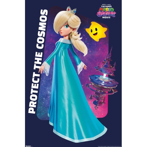 Nintendo The Super Mario Galaxy Movie (2026) - Rosalina Protect Wall Poster, 22.375" x 34"