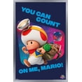 thumbnail image 1 of Nintendo The Super Mario Galaxy Movie (2026) - Toad Count On Me Wall Poster, 14.725" x 22.375" Framed, 1 of 5