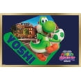 thumbnail image 1 of Nintendo The Super Mario Galaxy Movie (2026) - Yoshi Street Wall Poster, 22.375" x 34" Framed, 1 of 5