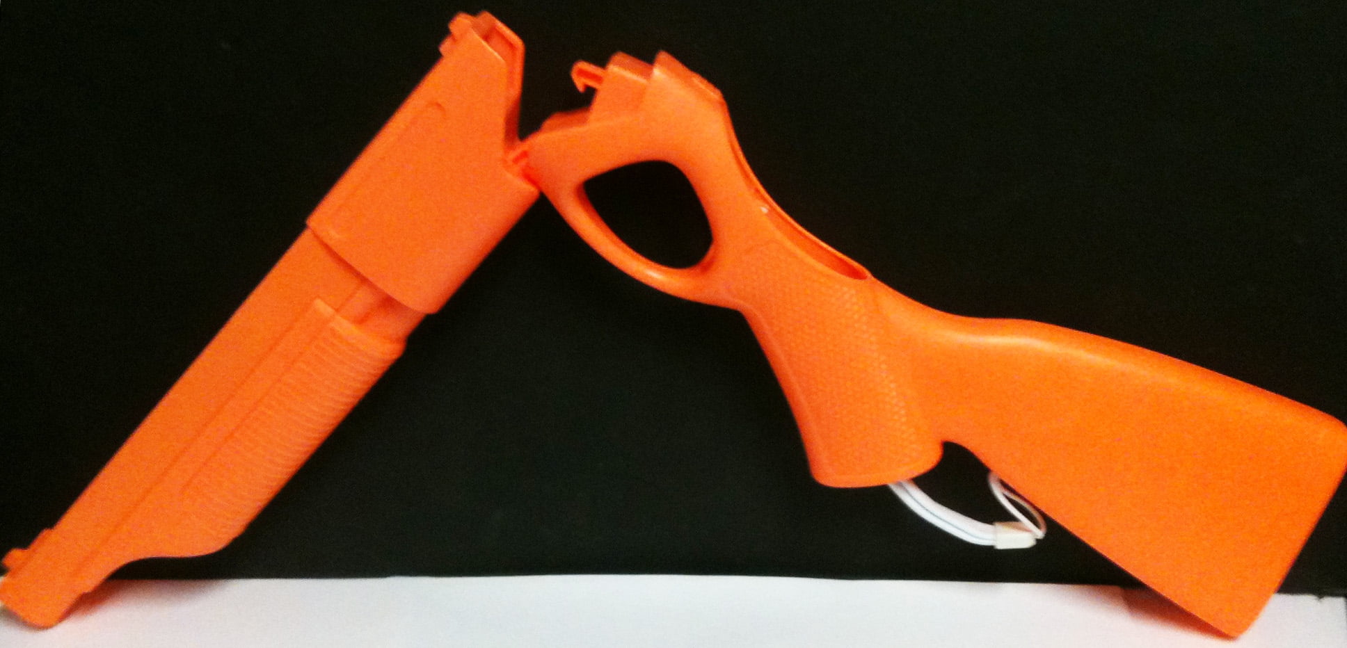 Nintendo Wii Cabelas Shotgun Rifle Top Shot Gun Orange