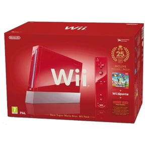 Restored Nintendo Wii Console (Red)