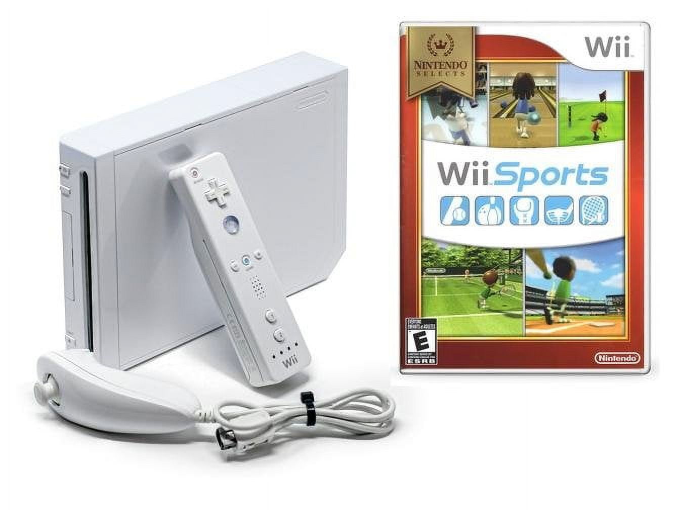 Nintendo Wii (Black) Replacement Console Only - No Cables Or Accessories  (Renewed): nintendo_wii: Video Games 