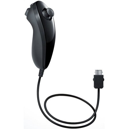 Nintendo Wii Nunchuk Controller - Black (Wii)