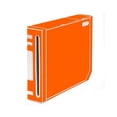 thumbnail image 1 of Nintendo Wii ORANGE Console Skin, 1 of 1