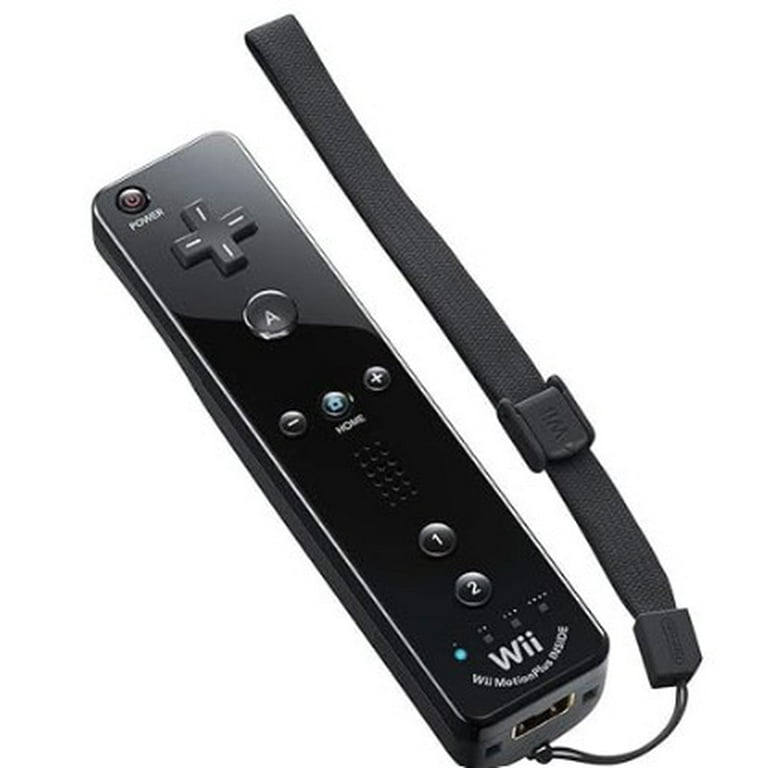 Nintendo Wii Remote Plus - Black, Sensor Controller for Wii/Wii U