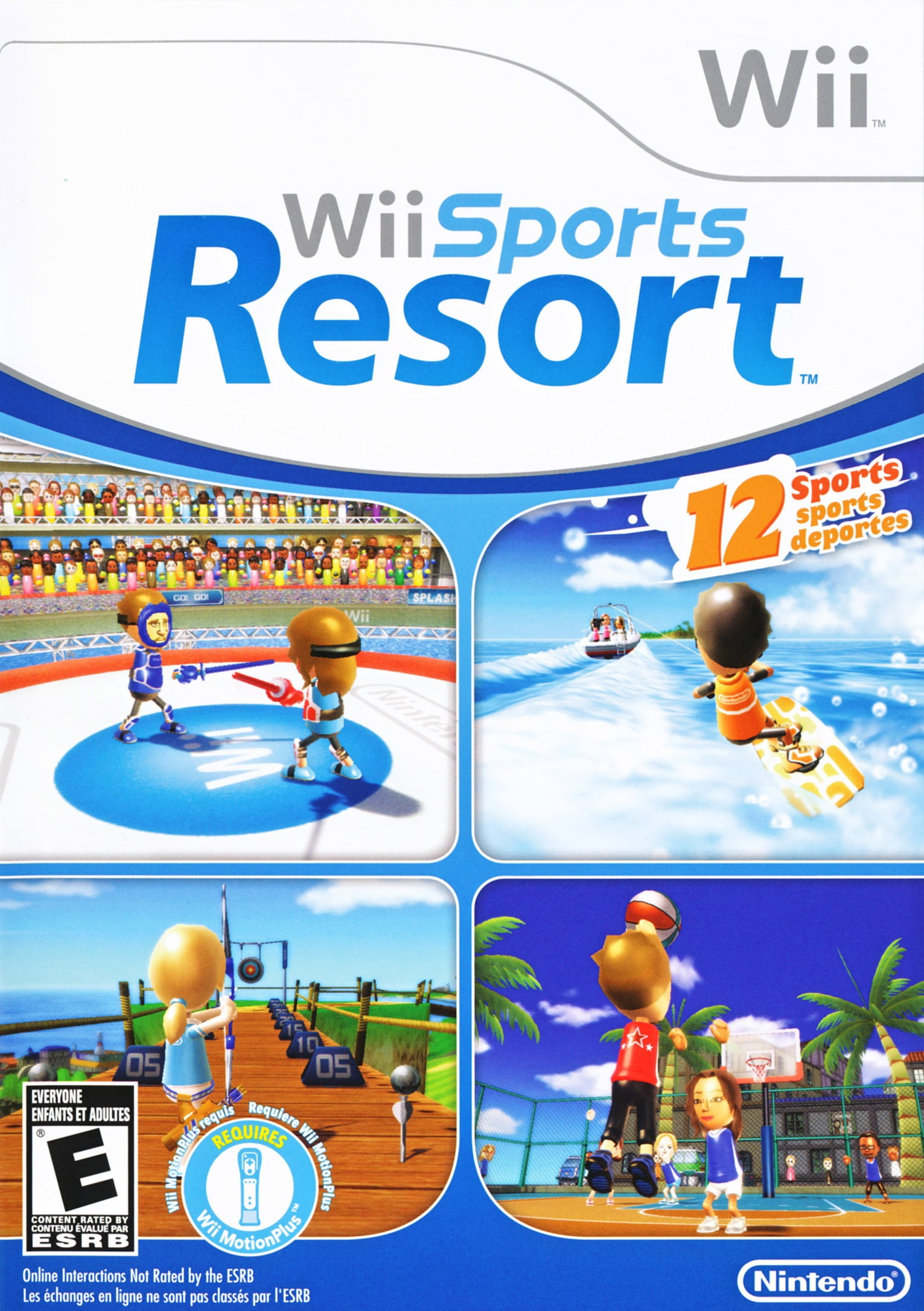 Nintendo Wii Sports Resort, Compatible with Motion Plus, Bowling