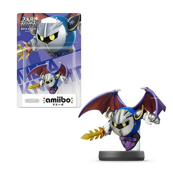 Nintendo Wii U / 3DS - Software - Amiibo - Action Figure - Meta Knight (Gift Idea)