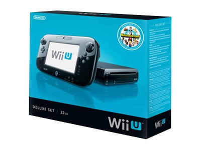 Nintendo Wii U - Deluxe Set - game console - Full HD, Full HD, HD, 480p, 480i - black - Nintendo Land
