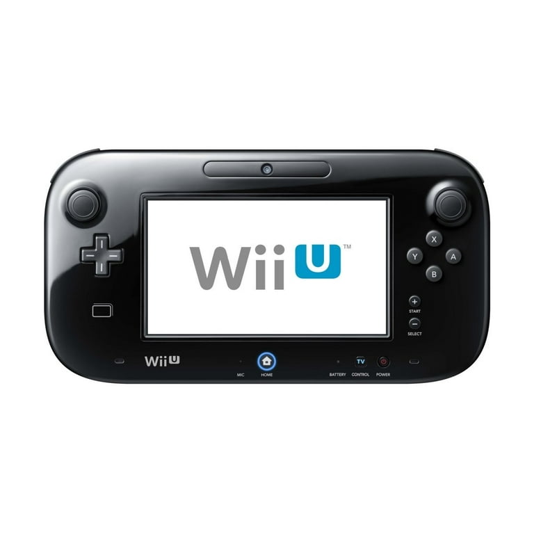 Nintendo Wii U GamePad Black (Certified Refurbished) 