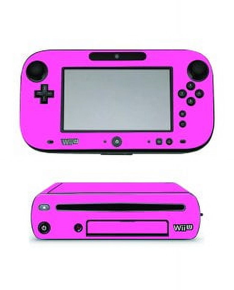 Nintendo Wii U PINK Console Skin Walmart