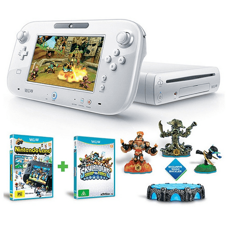 Nintendo Wii U Skylanders Swap Force Set White