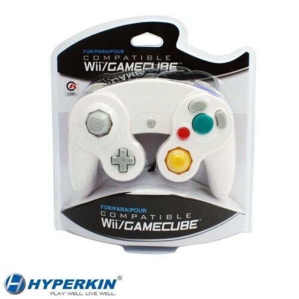 Nintendo Wii/WiiU GameCube CirKa Shock Controller (White) NEW Hyperkin | #Catalog