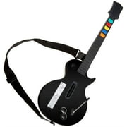 NBCP Wireless Gaming Guitar Controller, White – Compatible with Nintendo Wii, Guitar Hero & Rock Band Games