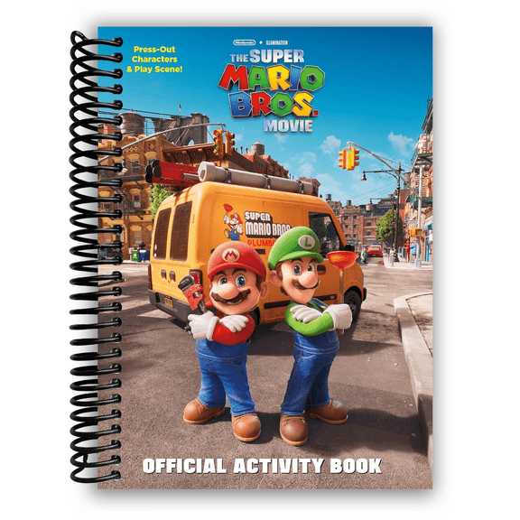 Nintendo¬¨√Ü and Illumination present The Super Mario Bros. Movie Official Activity Book (Spiral Bound)