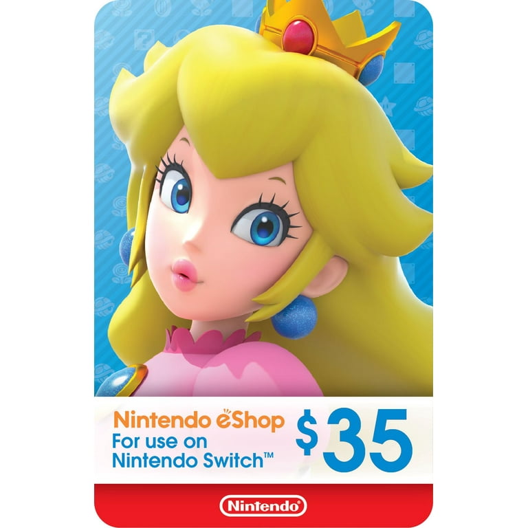 een experiment doen Pathologisch Harnas Nintendo eShop $35 Gift Card - Nintendo Switch [Digital] - Walmart.com