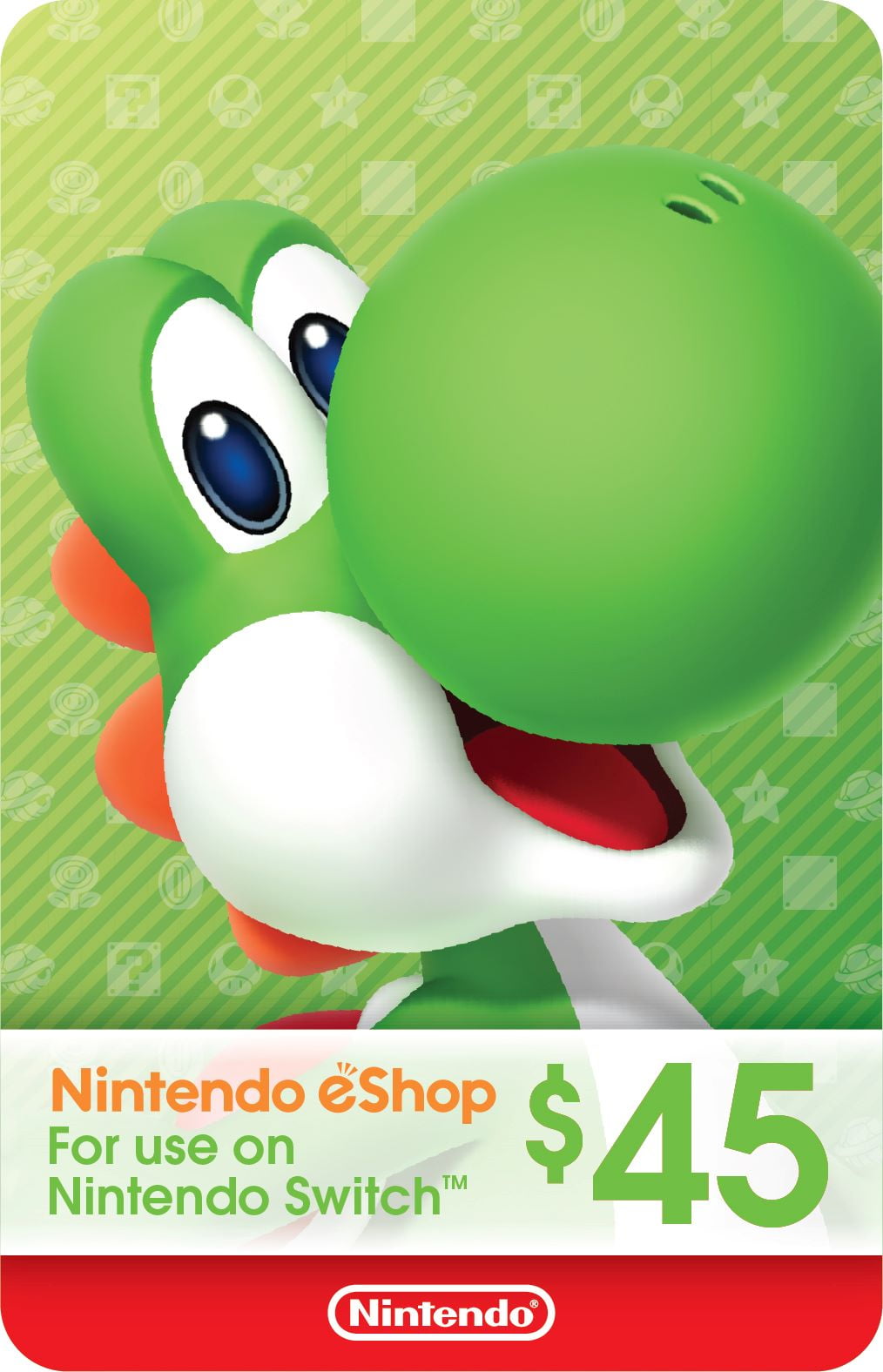 dilemma Termisk udtale Nintendo eShop $45 Gift Card - Nintendo Switch [Digital] - Walmart.com