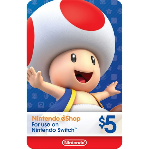 Nintendo eShop $5 eGift Card [Digital]
