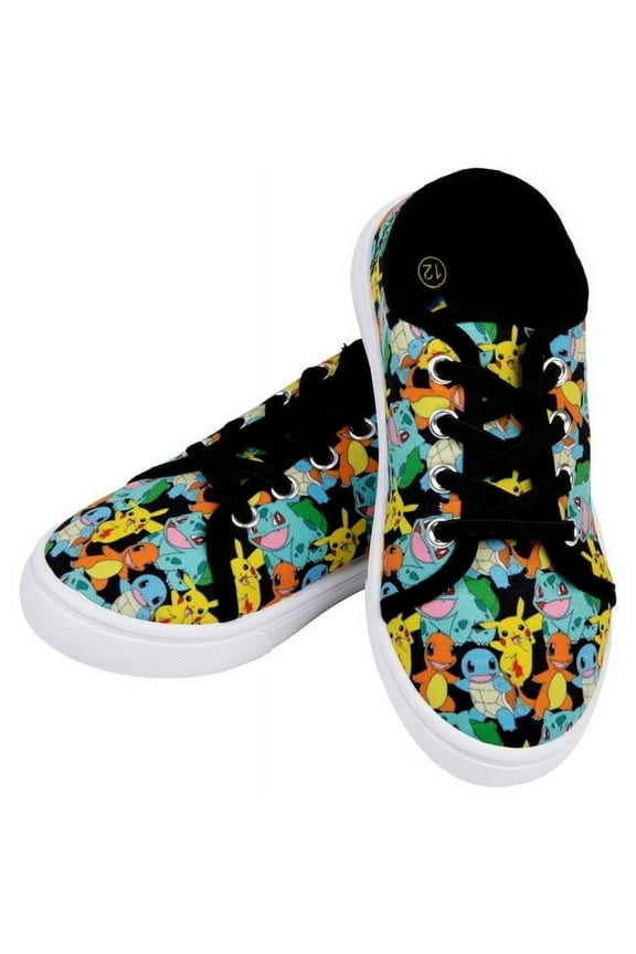 Nintendo  the Original Four Types All Over Print Boys Shoes - Size 11