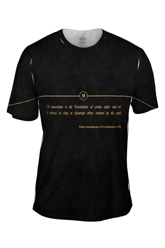 Ninth Amendment Us Constitution Mens T-Shirt All Over Print