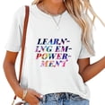 thumbnail image 1 of Ninth Grade Teacher Back to School Gifts Cute Short Sleeve Shirt with Trendy Print - Women's Graphic Tee, 1 of 3