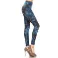 thumbnail image 1 of Niobe Clothing Womens Buttery Soft Graphic Print Tie Dye Leggings, 1 of 3