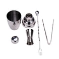 thumbnail image 1 of Niovtt 4pcs Bartender Shaker 250ml Stainless Steel Shaker Barware Tools Bar Accessories, 1 of 9