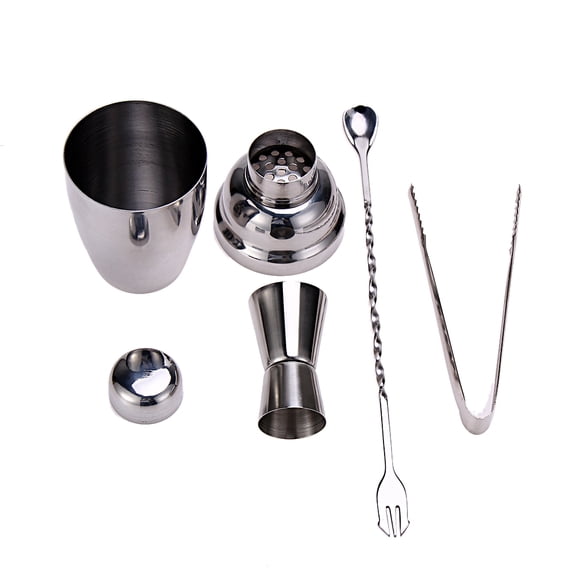 Niovtt 4pcs Bartender Shaker 250ml Stainless Steel Shaker Barware Tools Bar Accessories