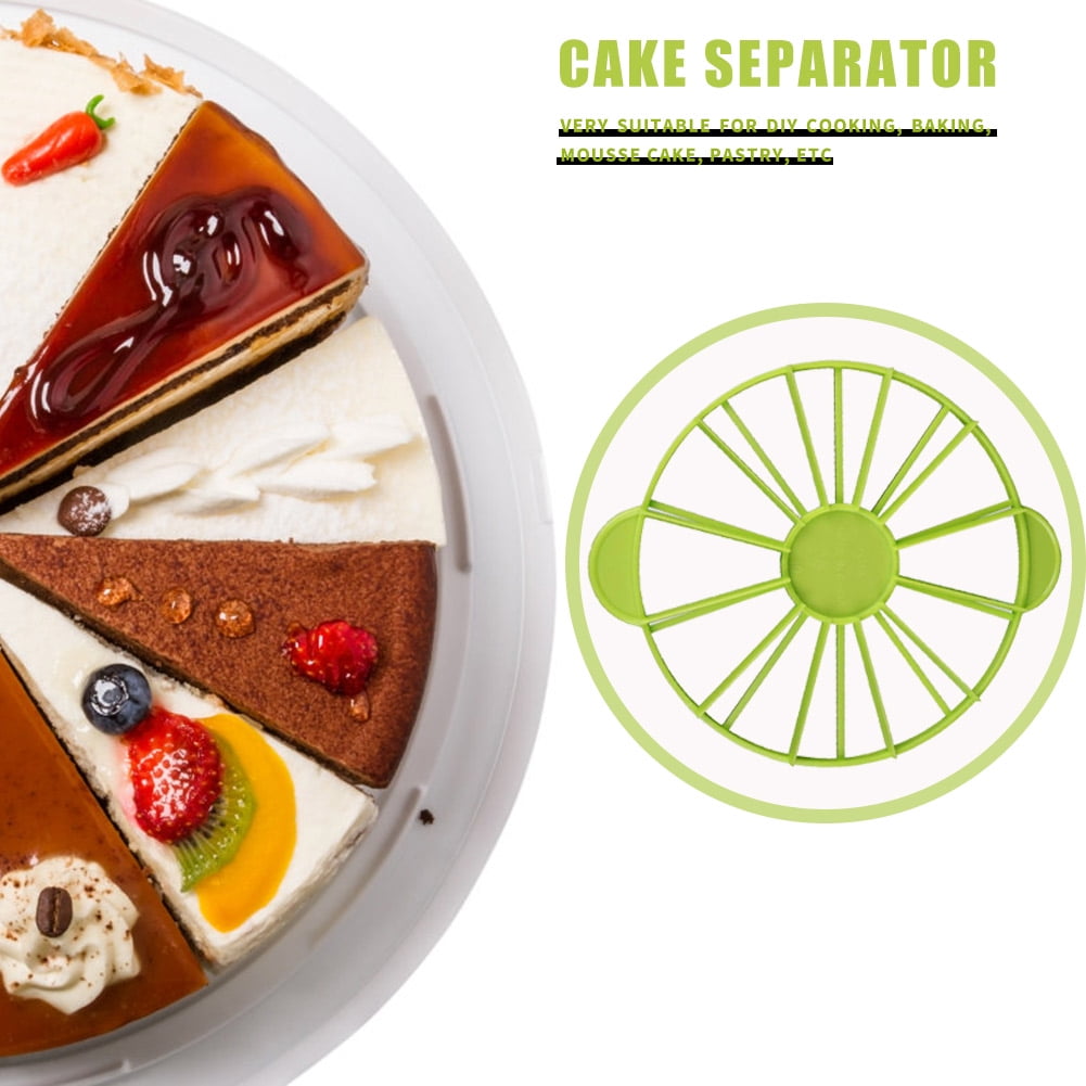 Niovtt Cake Portion Cutter, Round 10/12 Piece Bread Divider Cake Cutter