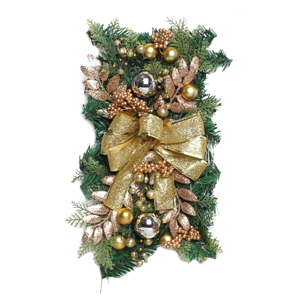 Niovtt Cordless Christmas Wreaths PreLighted Christmas Wreaths with