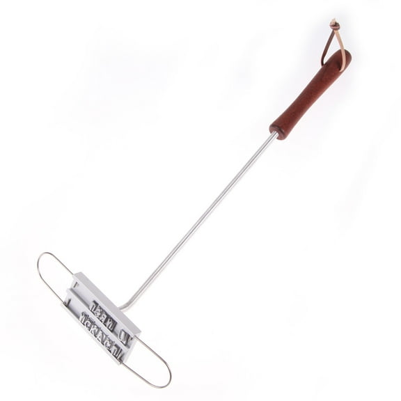 Niovtt DIY BBQ Branding Iron Practical Fire Branding Sticks Tool Set for Camping Picnic