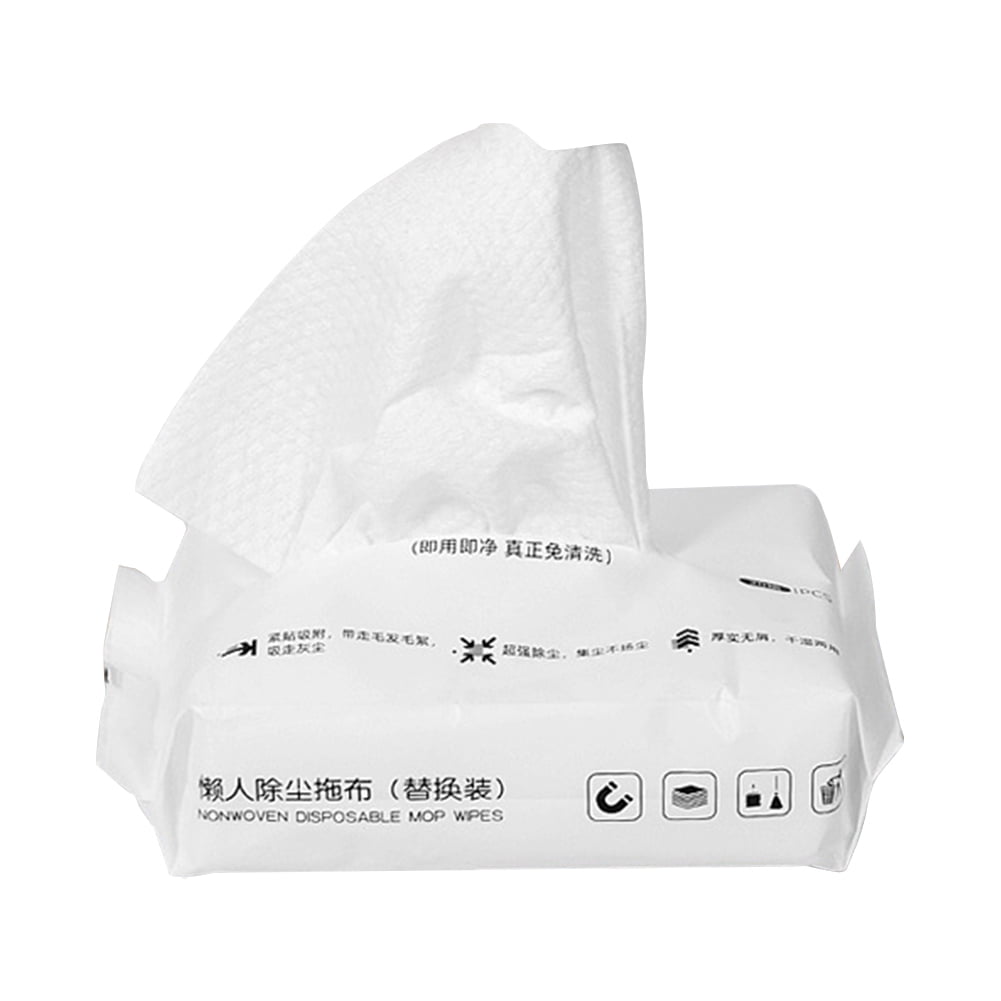 Niovtt Disposable Cleaning Mop Pads Static Dust Mop Pad for Wall