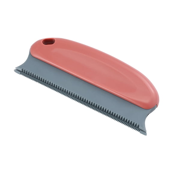 Niovtt Dog Cat Pet Hair Remover Manual Cleaning Brush for Carpets Beds (Red)