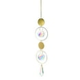 thumbnail image 1 of Niovtt Moon Sun Ball Crystal Hanging Metal Pendant Rainbow Maker Home Garden Decor (21), 1 of 7