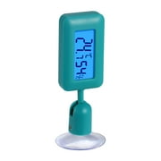 Niovtt Reptile Thermometer Hygrometer Digital Meter for Terrarium Tank (Green)
