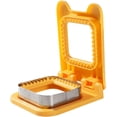 thumbnail image 1 of Niovtt Sandwich Cutter and Sealer, Square Pocket Sandwich Cutter, Crustless Machine, Sandwich Cutter for Kids Who Love Lunch (Yellow), 1 of 7