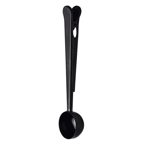 Niovtt Tea Coffee Measuring Cup Scoop with Portable Bag Clip Kitchen Supplies(C)