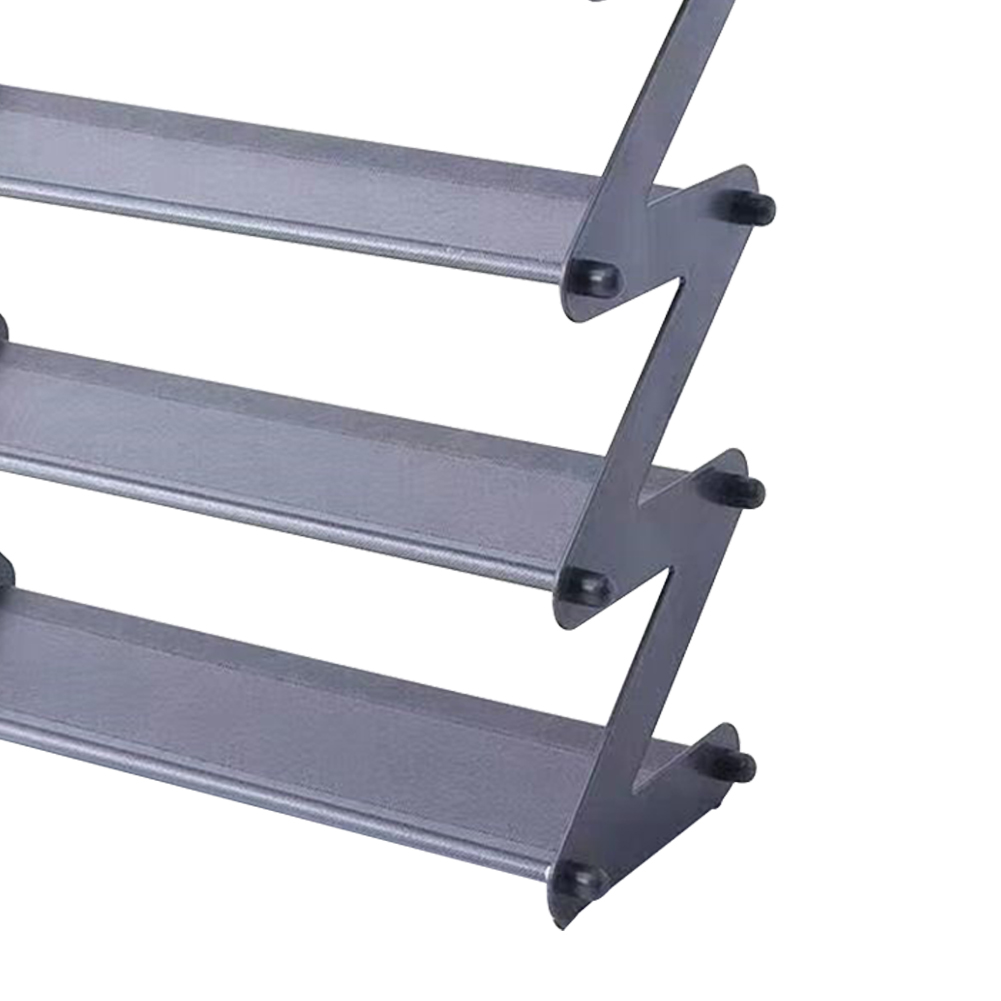 Niovtt Z Shaped Shoe Rack SpaceSaving Easy Assembly Foldable Home