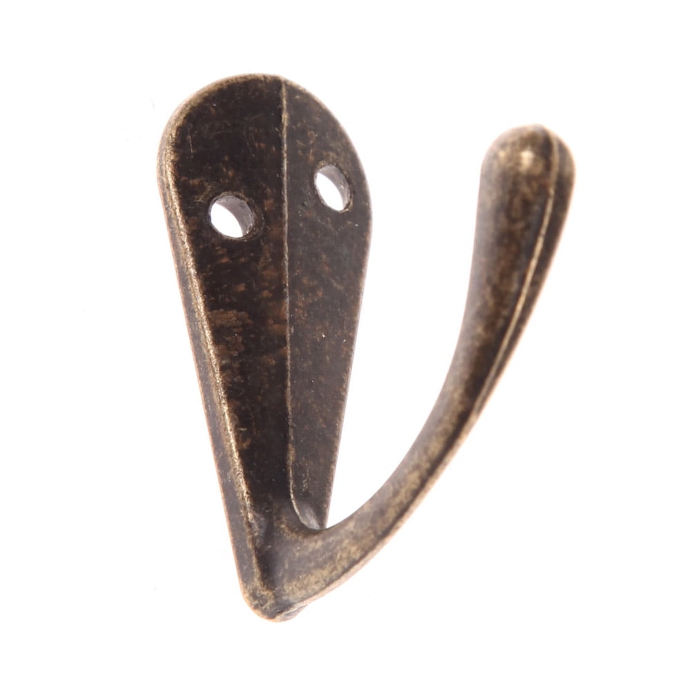 Niovtt Zinc Alloy Clothes Hook European Bronze Key Hook for Wall Hanging Style F Walmart