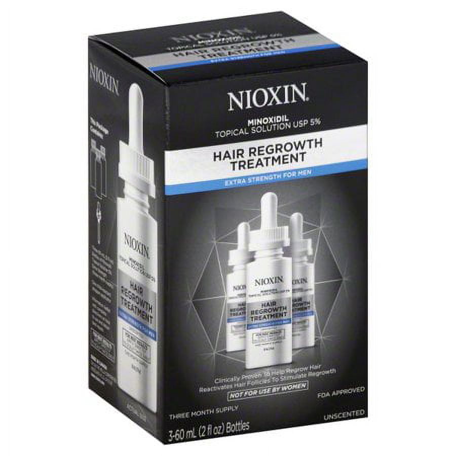 Nioxin Hair Regrowth Treatment for Men 2 fl oz 90 day supply
