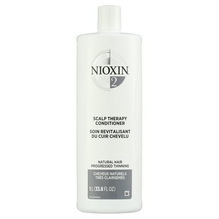 Nioxin Scalp Therapy, System 2 (Noticeably Thinning ) Conditioner, 33.8 Ounce