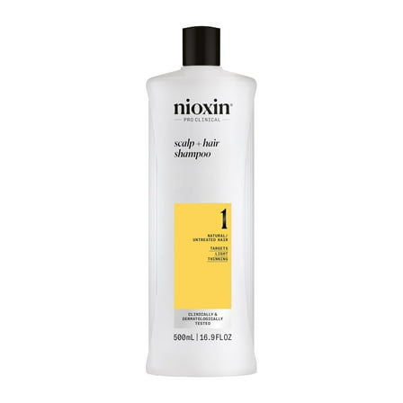 Nioxin System #1 Cleanser, Normal To Thin Looking, 16.9 oz