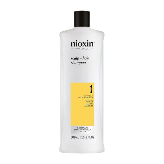 Nioxin System #1 Cleanser, Normal To Thin Looking, 16.9 oz