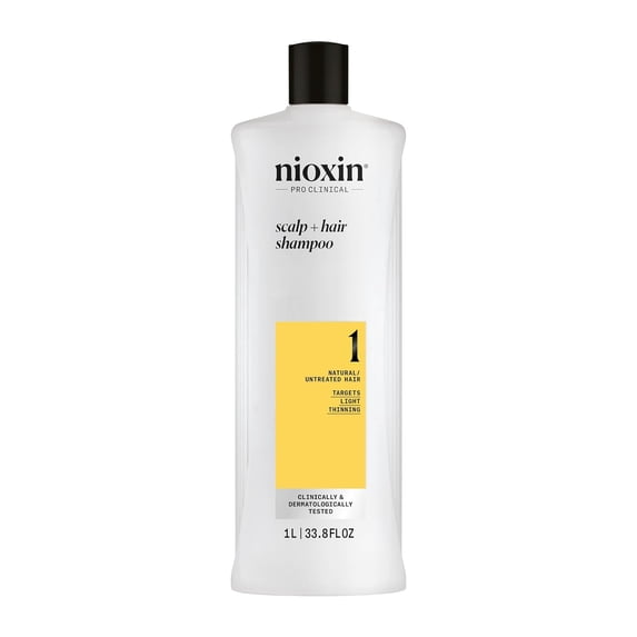 Nioxin Scalp + Hair Thickening System 1 Shampoo 33.8 oz