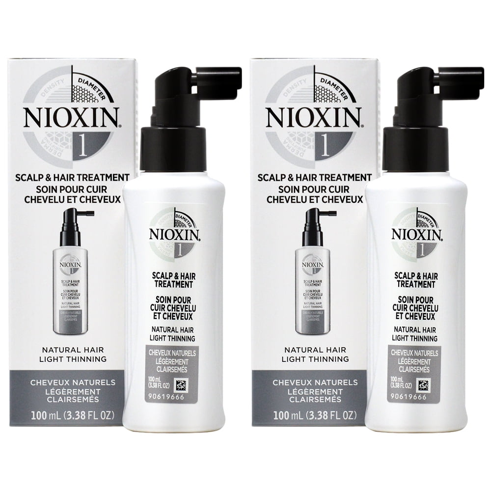 Nioxin System 1 Scalp & Hair Treatment for Natural Hair 3.38oz (Pack of
