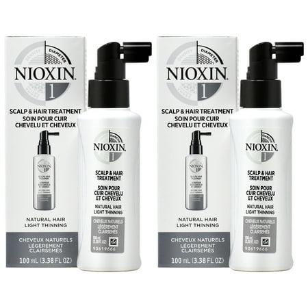 Nioxin System 1 Scalp & Hair Treatment for Natural Hair 3.38oz (Pack of 2)