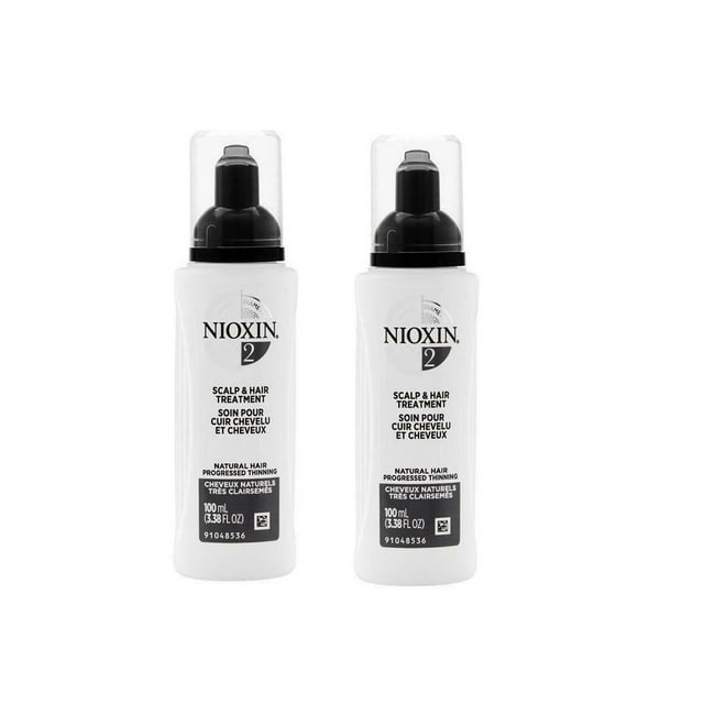 Nioxin System 2 Scalp Treatment 3.38oz (Pack of 2)