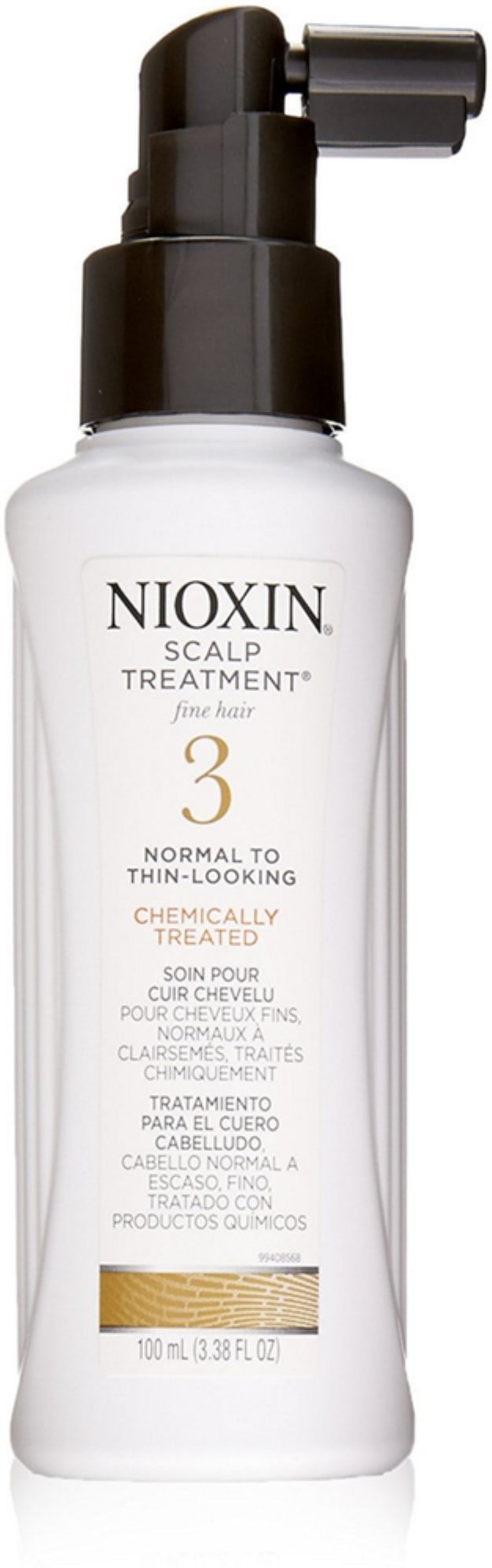 Nioxin System 3 Scalp Treatment for Fine Hair, 3.38 oz