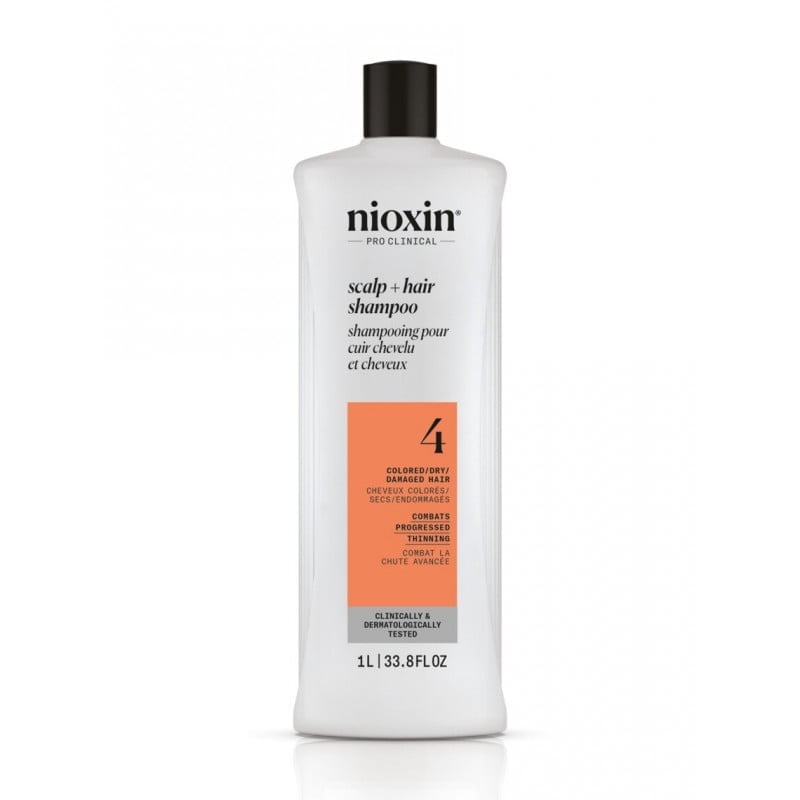 Walmart exclusive discounts  Nioxin System 4 - Scalp Clarifying, Thinning Hair Cleanser Shampoo, 1 Liter/33.8Oz