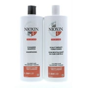 Nioxin System 4 Cleanser and Scalp Therapy Conditioner 33.8 oz Set